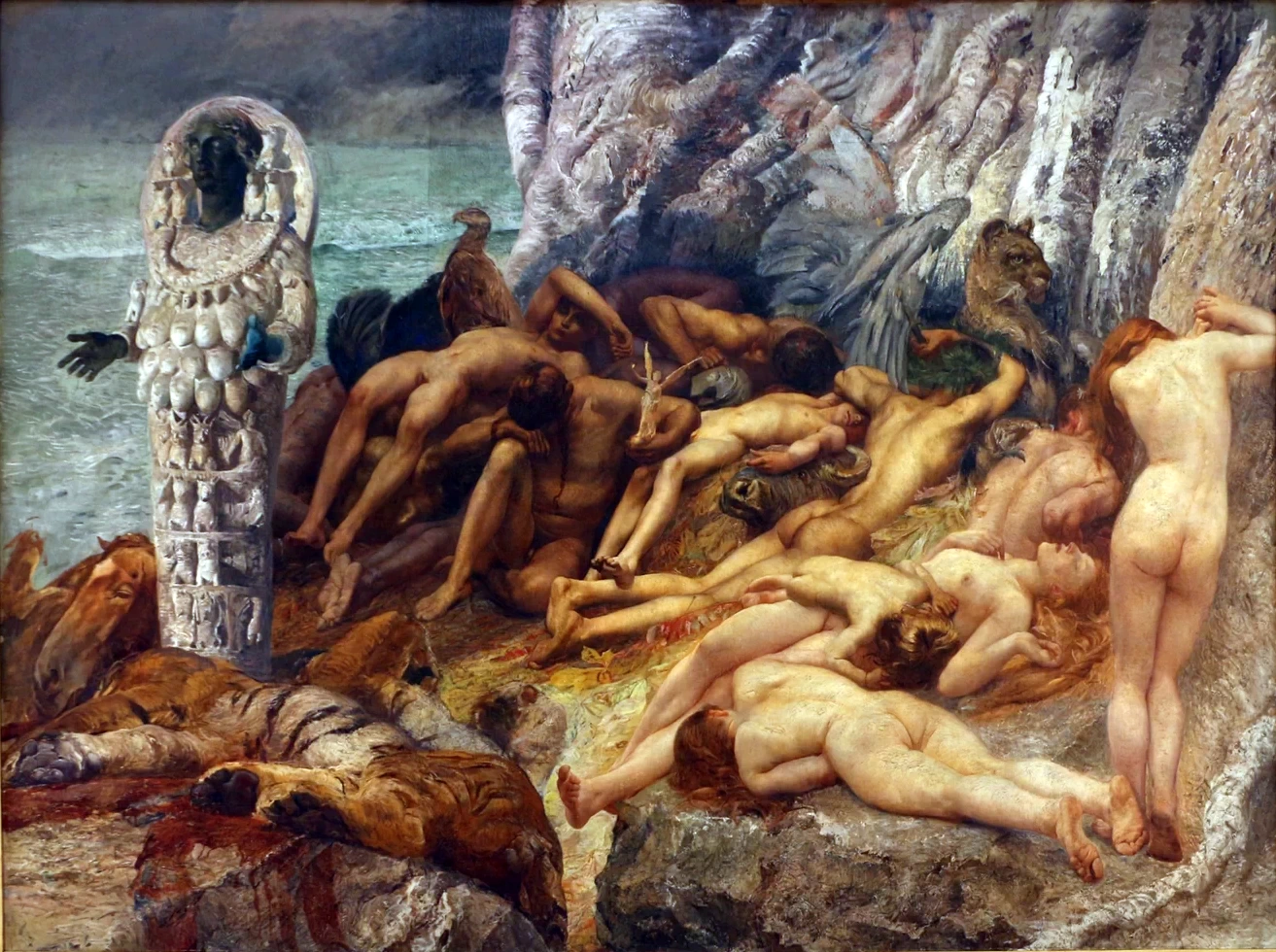 Diana di Efeso e gli schiavi - Galleria Nazionale d'Arte Moderna e Contemporanea, Roma